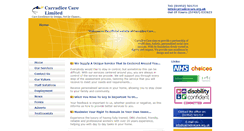 Desktop Screenshot of carradicecare.org.uk
